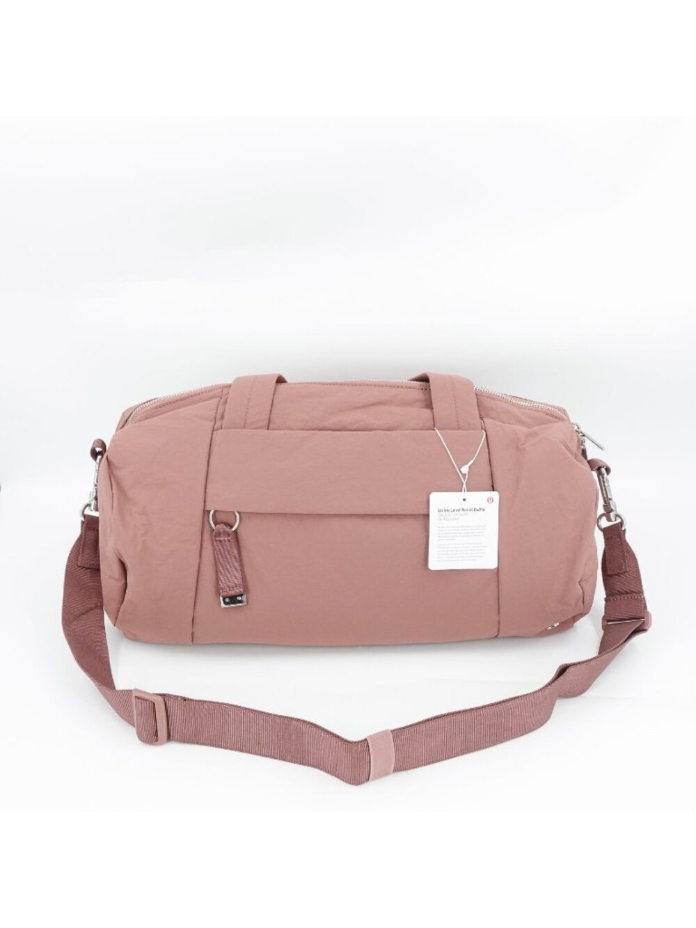 Lululemon On My Level Duffle Bag 16L Spiced Chai Pink OS - Picture 3 of 15